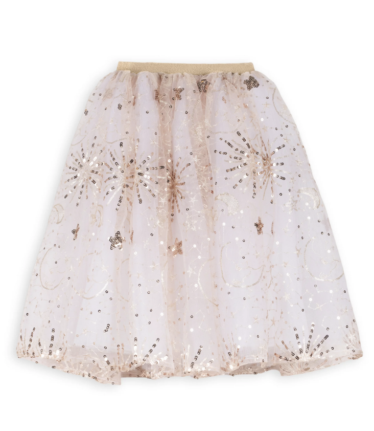 Embroidered Moon Skirt
