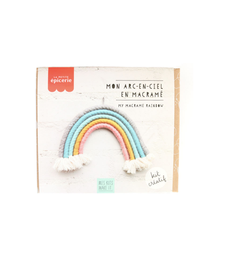 DIY Kit Macrame Rainbow