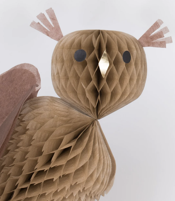 Honeycomb Owls (x 3) - 0