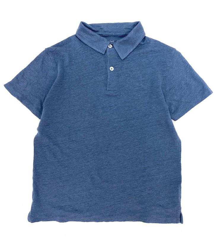 Leinen Polo T-Shirt 16y / 176