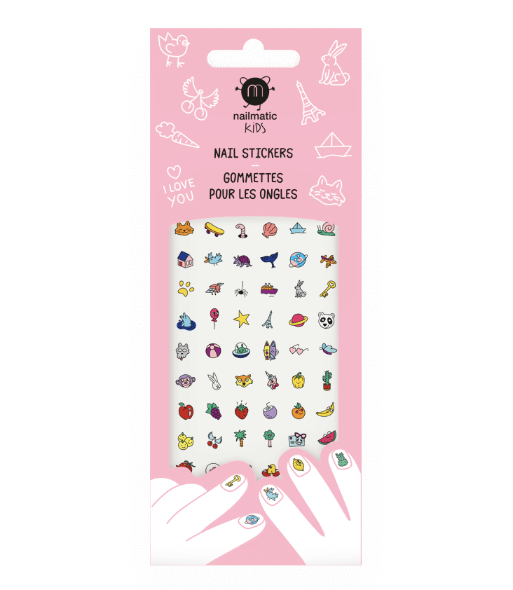 Nail Stickers Happy