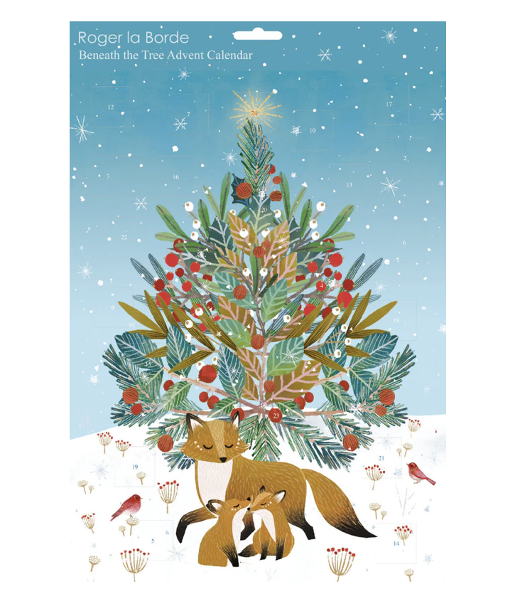 Advent Calendar Beneath The Tree Fox