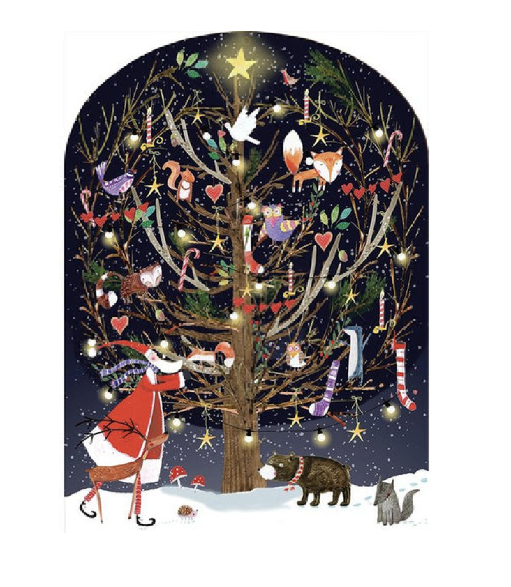 Advent Calendar Woodland Christmas