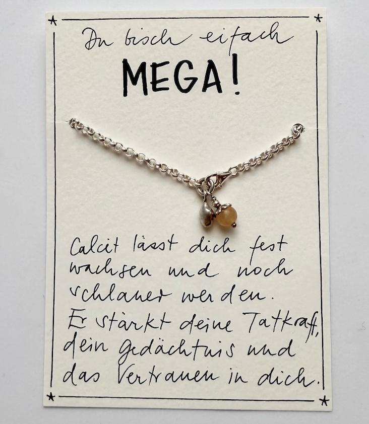 Bracelet Silver Calcit