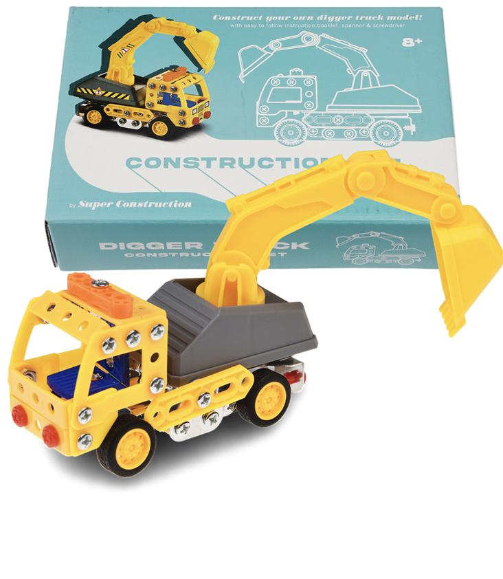 Baukasten Set Bagger