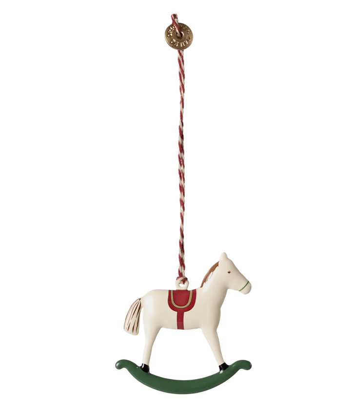 Metal Ornament Rocking Horse