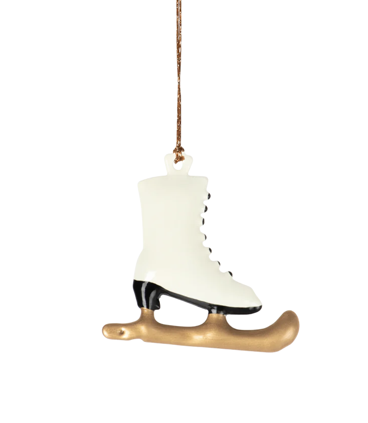 Metal Ornament Skate - 0