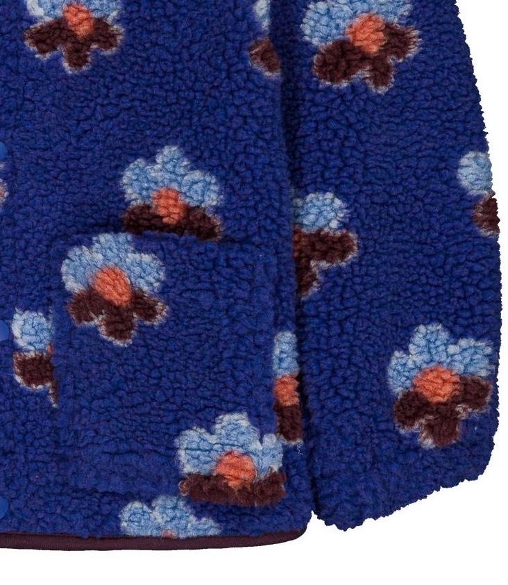 Bear Fleece Jacke Flower Storm - 1