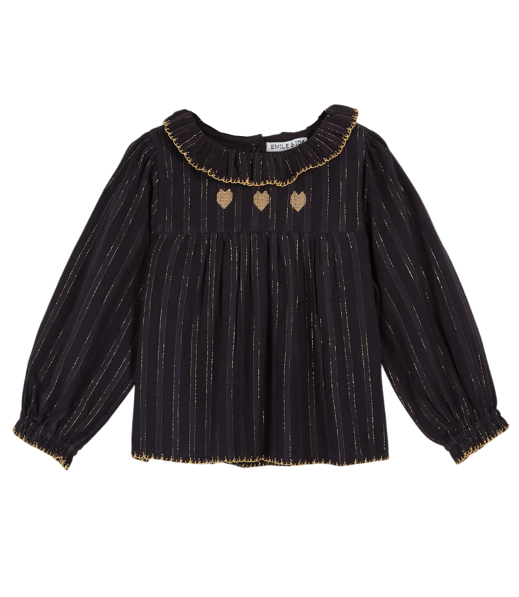 Bestickte Bluse