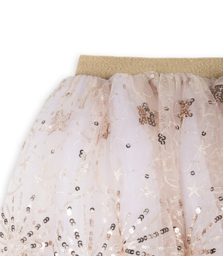 Embroidered Moon Skirt - 0