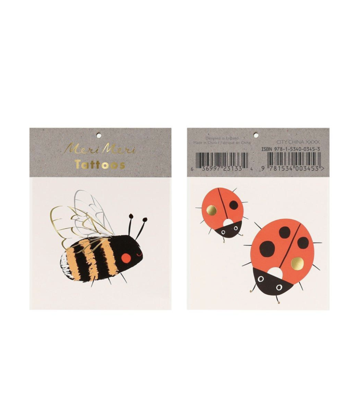 Bee & Ladybird Tattoo