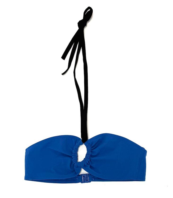Bikini Bandeau Bicolor Oberteil