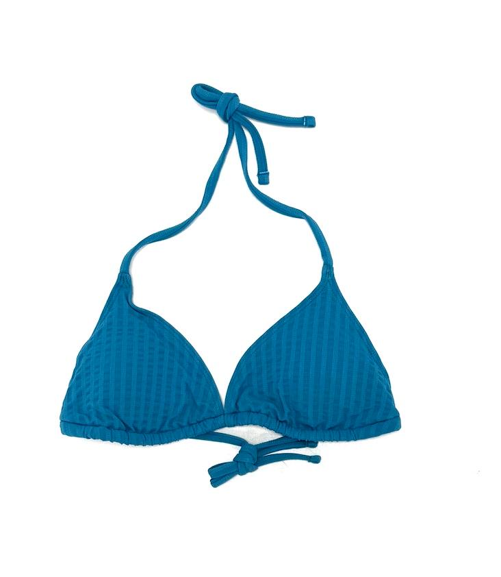 Bikini Oberteil Triangel Waffle