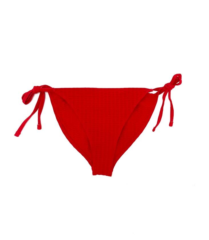 Bikini Unterteil Straps Waffel