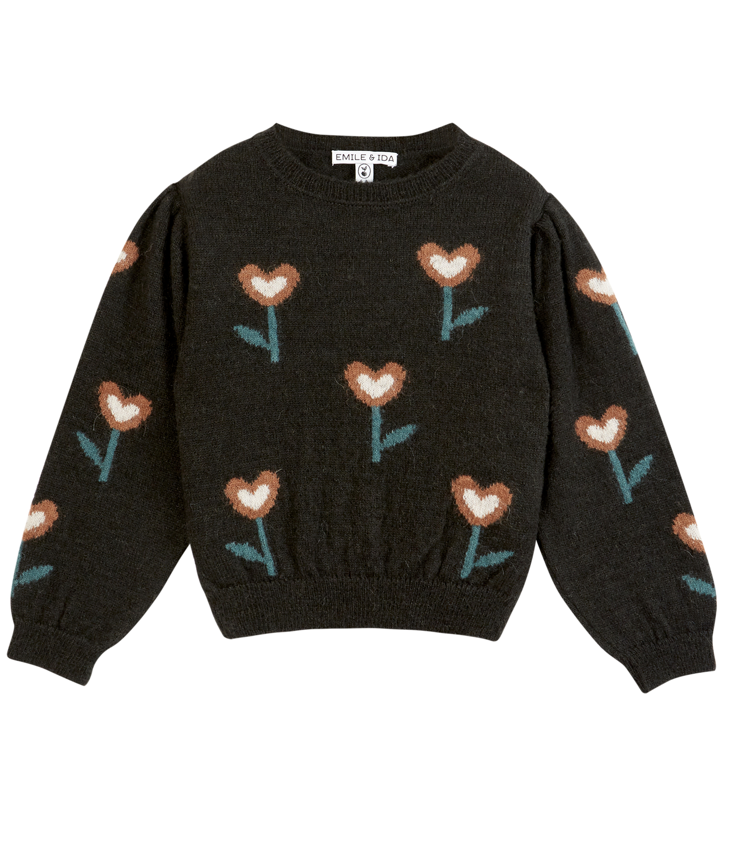 Floral Jacquard Jumper