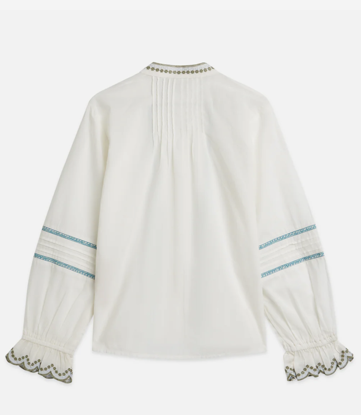 Bluse Stickerei - 0