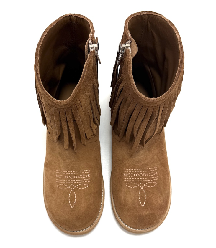 Boots With Fringes - 0