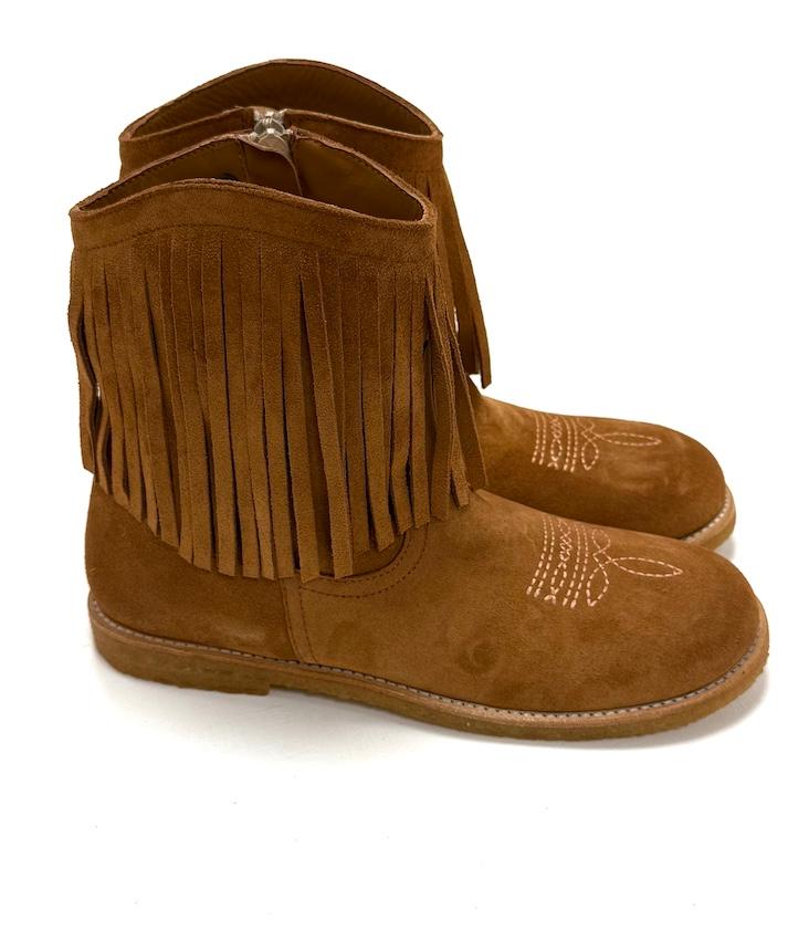 Boots mit Fransen