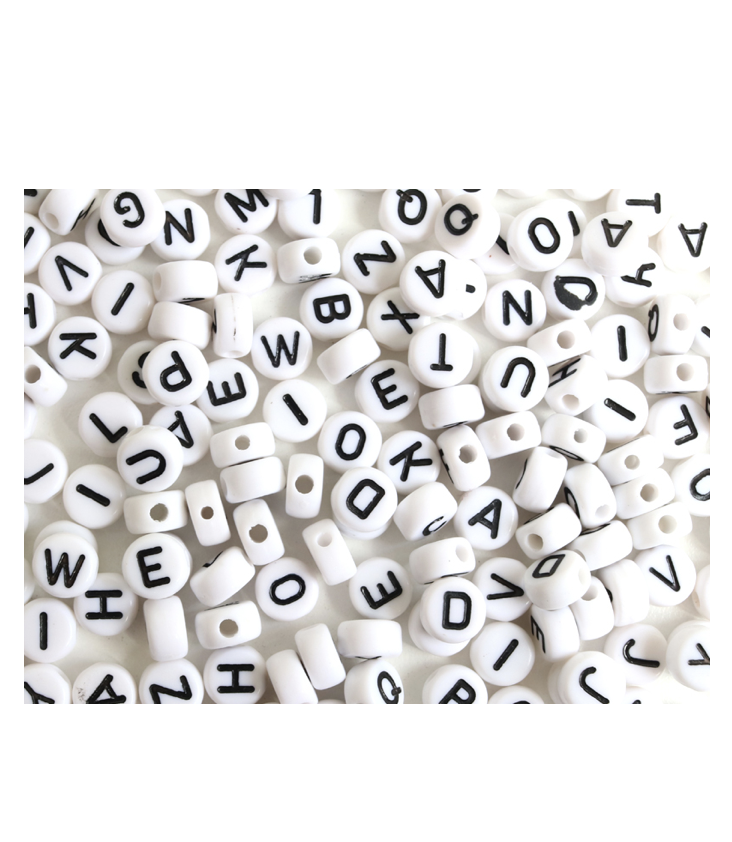 Letter Beads - 0