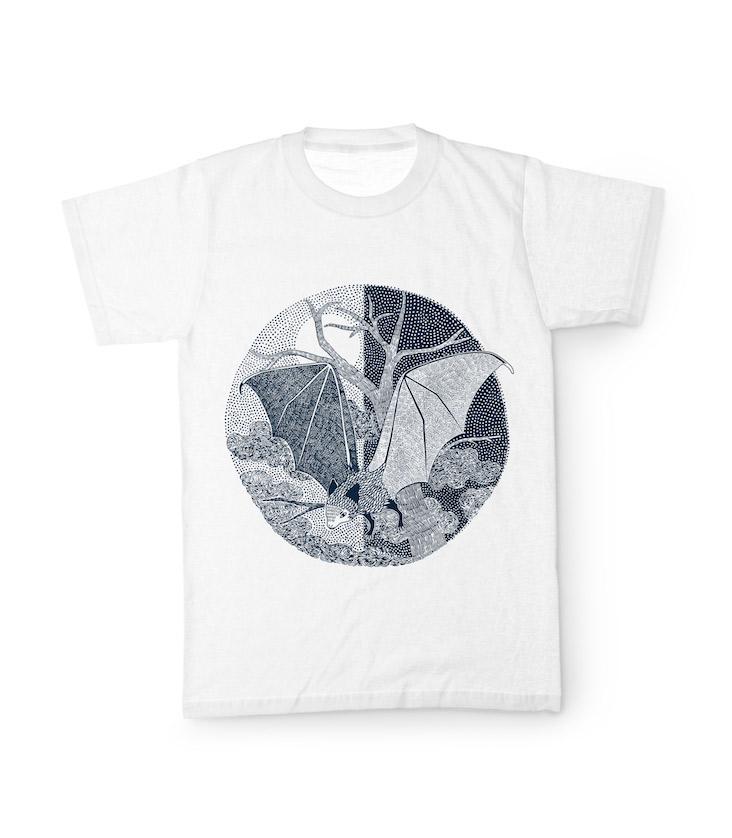 Charity T-Shirt Fledermaus