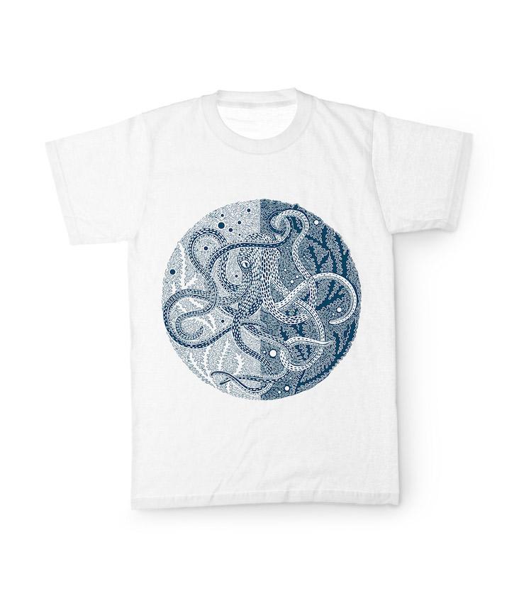 Charity T-Shirt Octopus