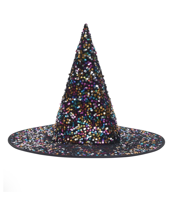 Dazzle Sequin Witch Hat