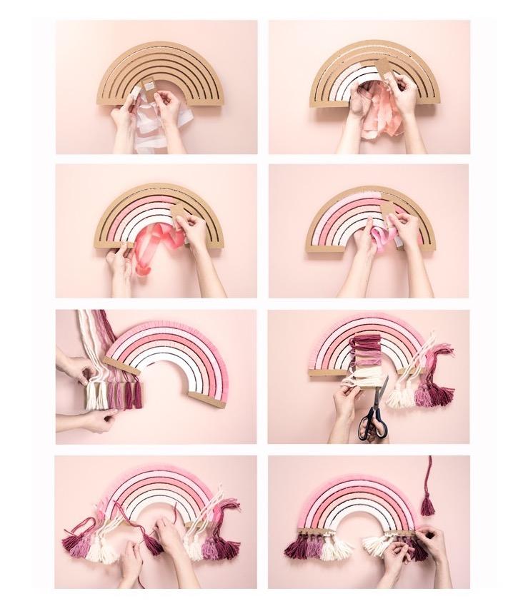 DIY Regenbogen Mono Blue - 1