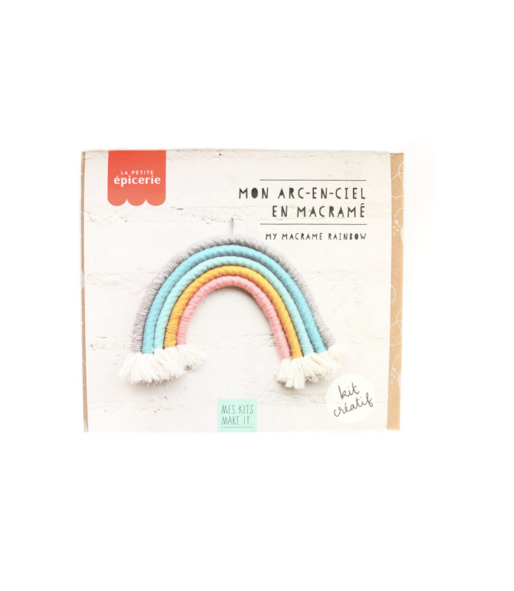 DIY Set Makramee Regenbogen