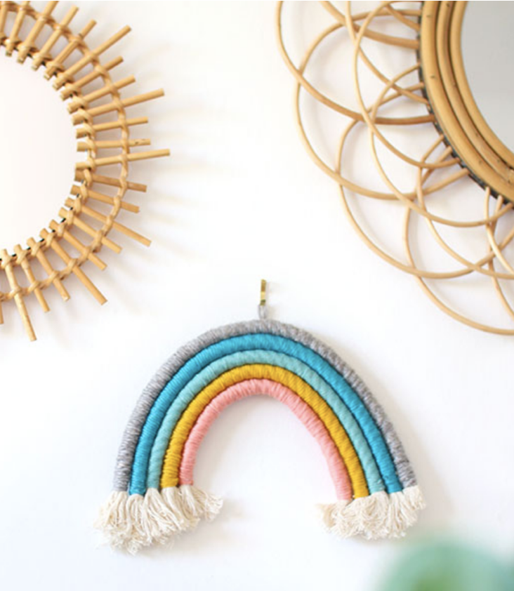 DIY Set Makramee Regenbogen - 0