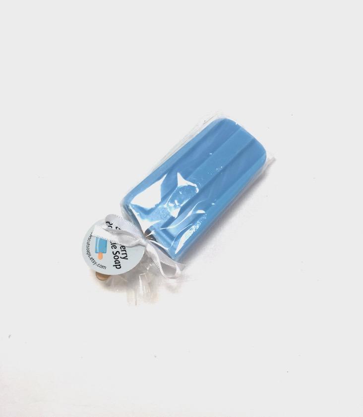 Popsicle Soap Blueberry