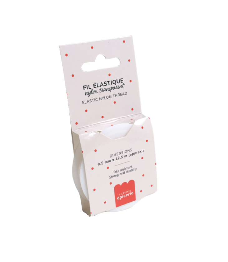 Elastischer Nylon Faden - 0