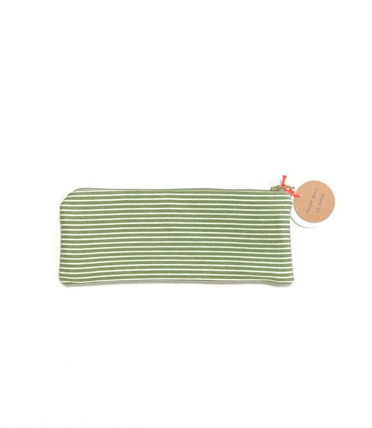 Pencil Case Bag Striped