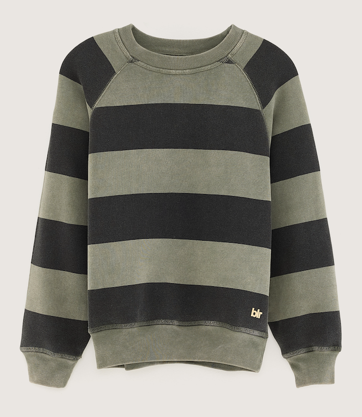 Fagolo Pullover gestreift