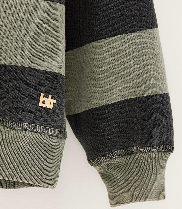 Fagolo Pullover gestreift - 0