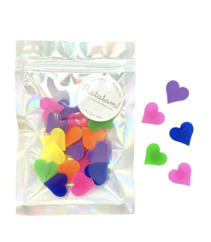 Bicycle wheel clip Heart