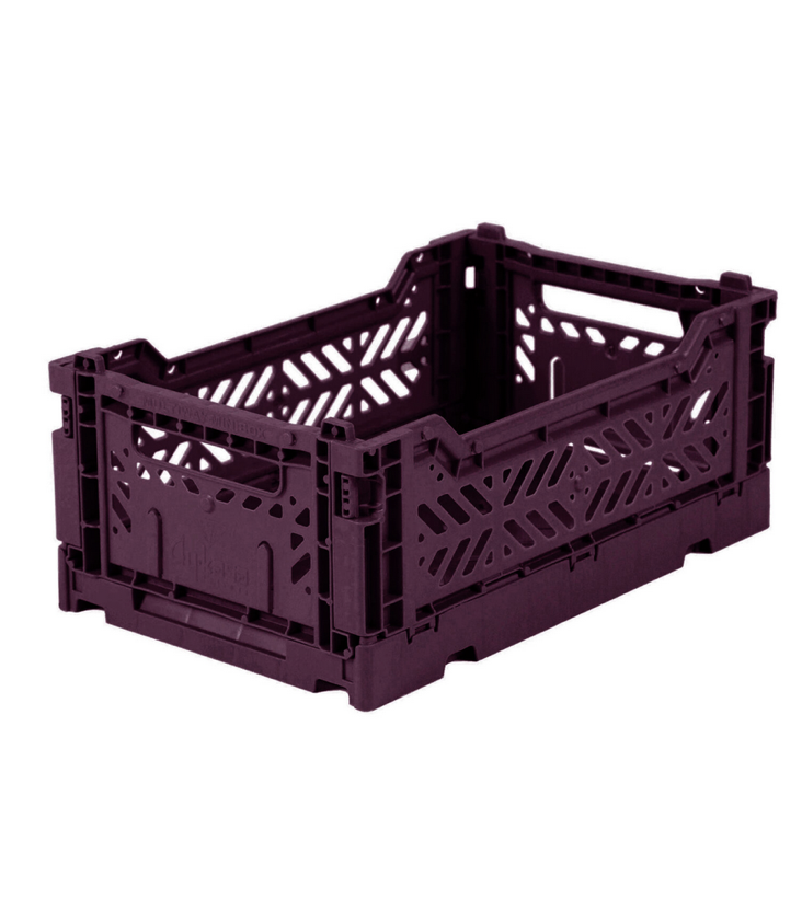 Folding crate small Cherry Red