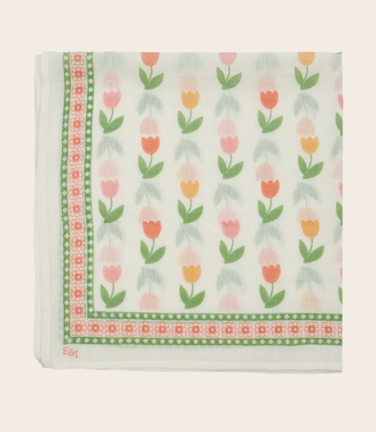 Foulard Tuch Tulpen