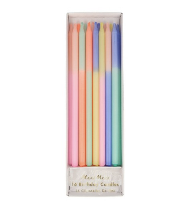 Birthday Candels Multicolor