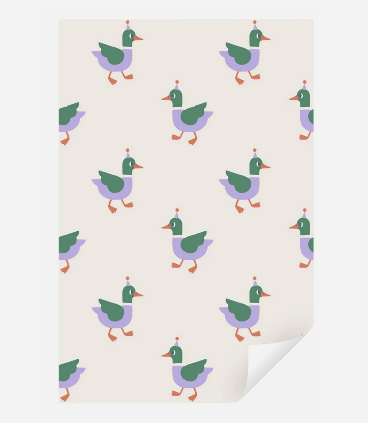 Geschenkpapier Enten
