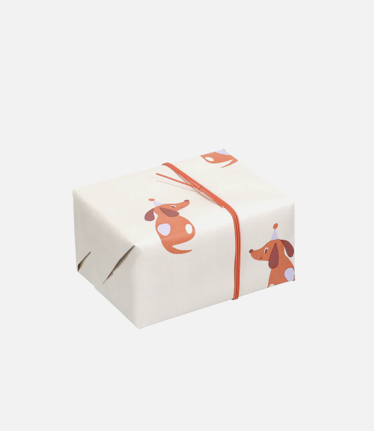 Geschenkpapier Party Hunde - 1