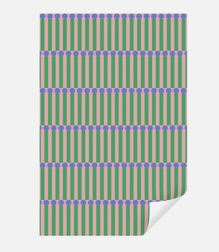 Geschenkpapier Streichhölzer