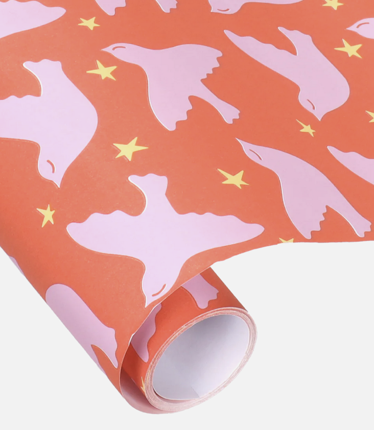 Geschenkpapier Vögel - 2