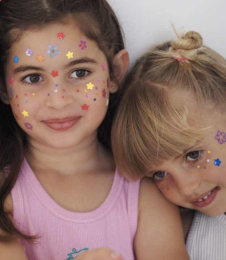 Face Stickers Heart - 0