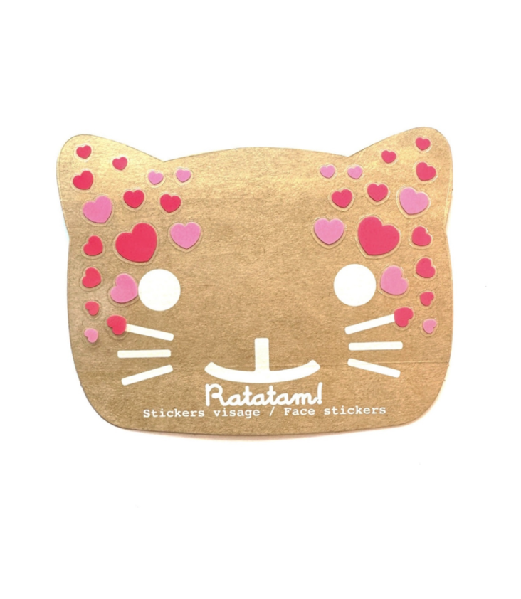 Gesichtssticker Herz