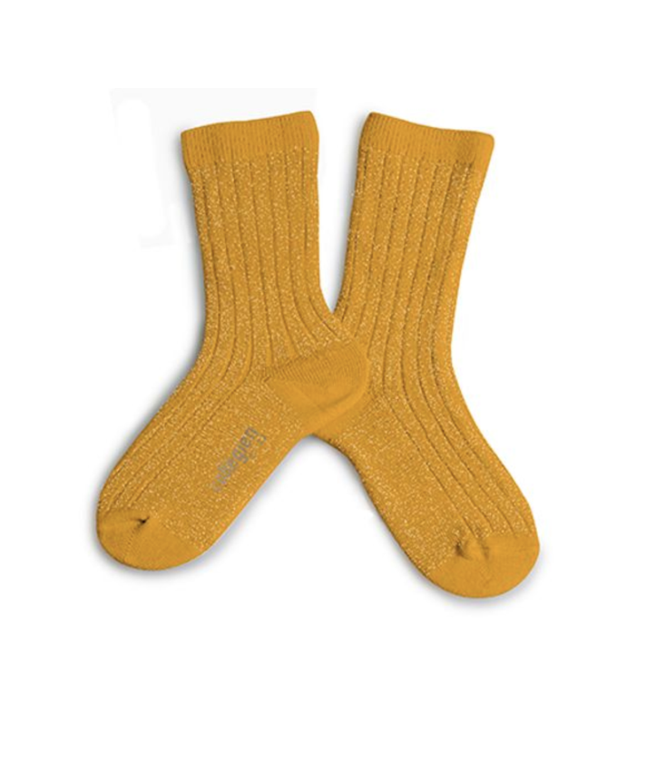 Lurex Socks Bouton d`or
