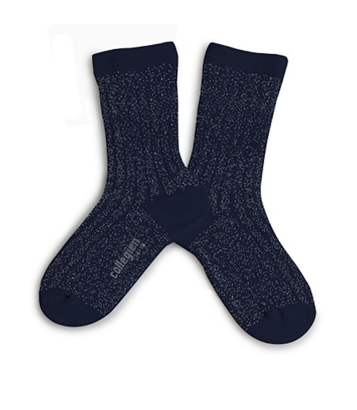 Lurex Socks Nuit Etoile