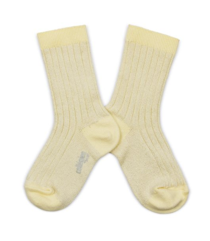 Lurex Socks Vanille