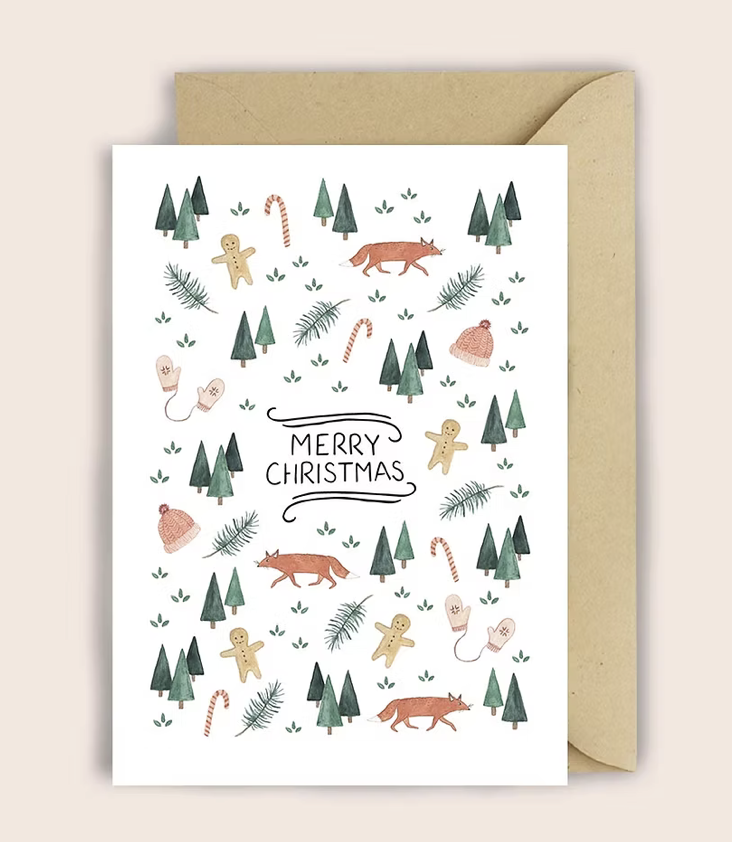 Card Foxy Forrest