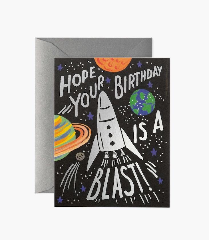 Card Hope Your Birthday Is A Blast