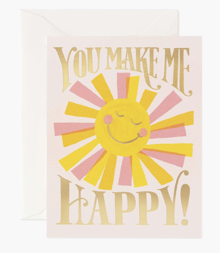 Card You Make Me Happy